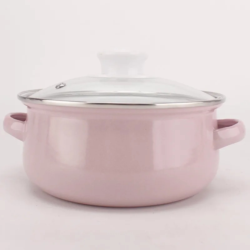 Baby Food Glass - Mangkuk Sup Enamel Panci Susu Mangkuk