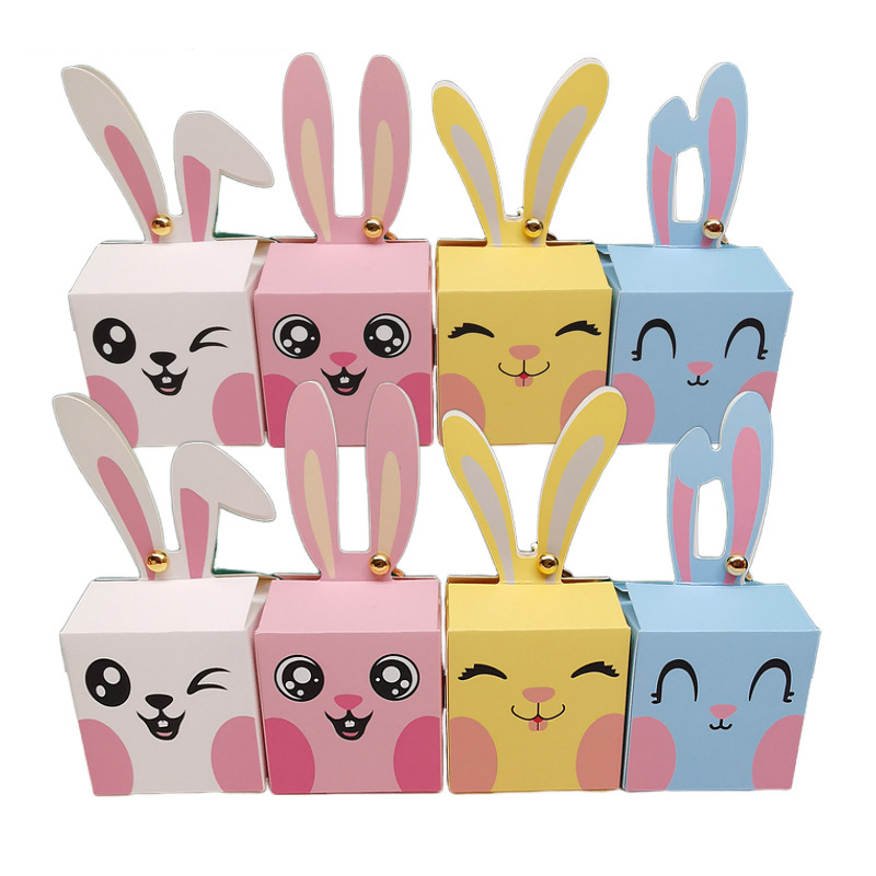 Baby Food Container - 12/24 Buah Kotak Permen Kelinci Kartun