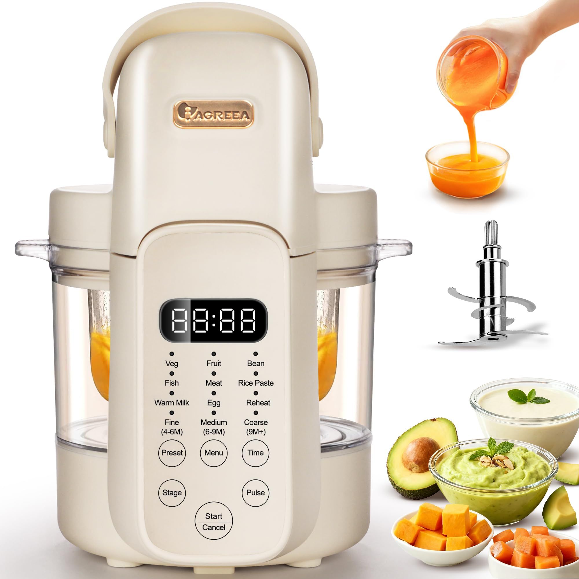 Baby Food Maker And Steamer - Pembuat Makanan Bayi 9 in 1,