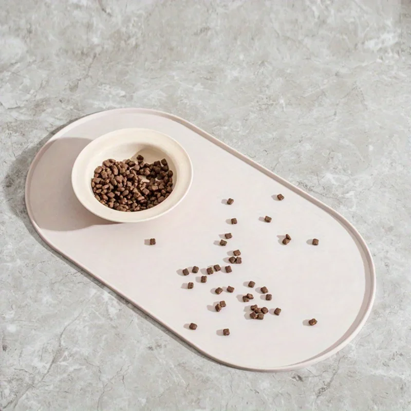 Baby Food Cat - 1 Buah, Alas Makan Kucing dengan