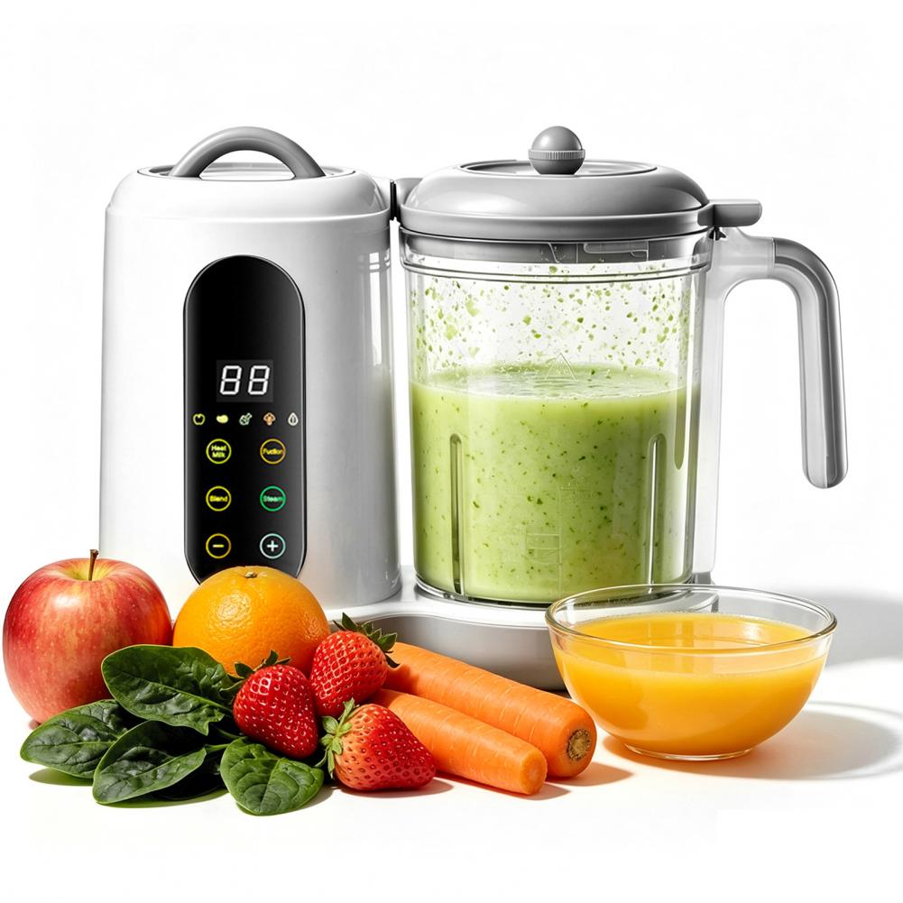 Baby Food Maker And Steamer - Penghangat & Blender Makanan Bayi All