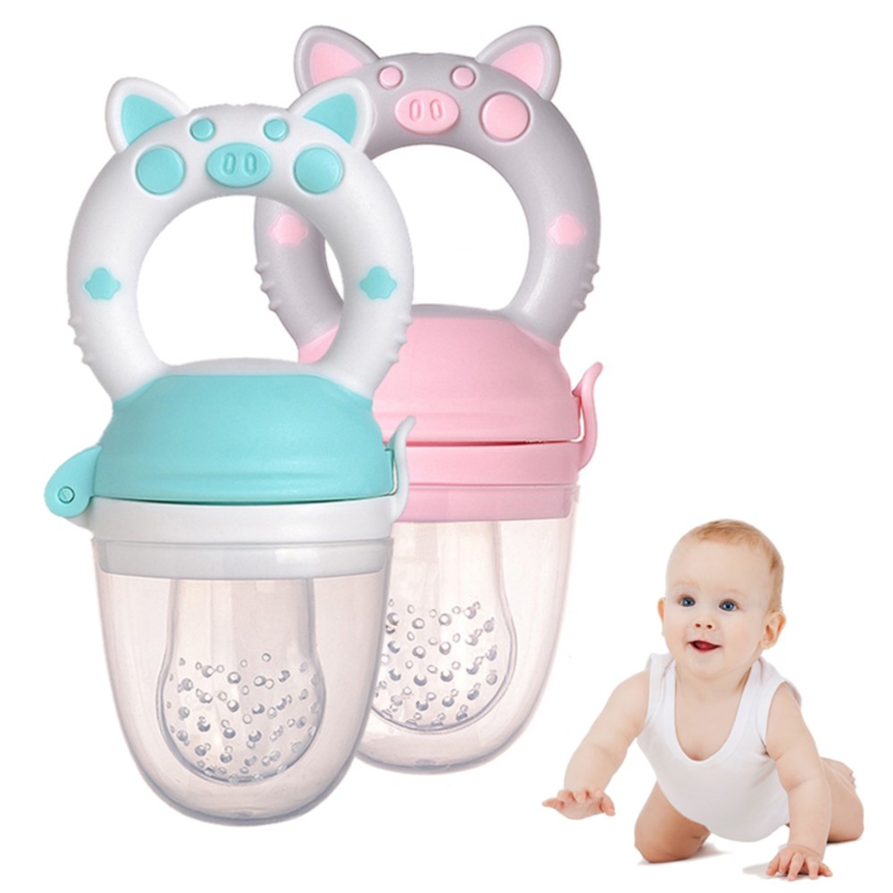 Baby Food Guide - Penghisap Makanan Segar Silikon untuk Bayi,