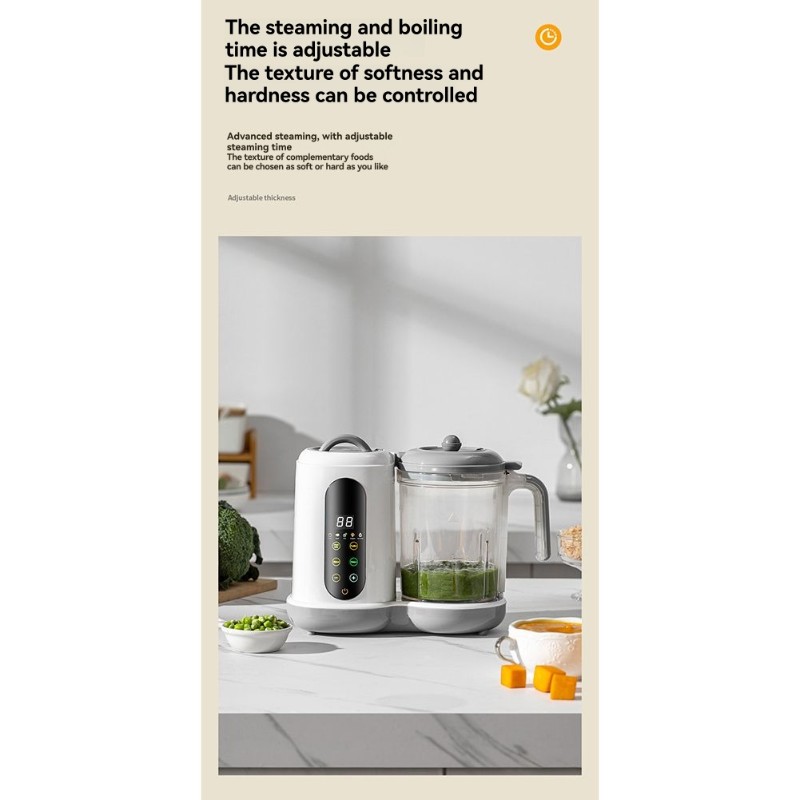 Baby Food Maker And Steamer - CKFAM-Pembuat Makanan Bayi Otomatis-Blender Pengukus Multi-Fungsi-Untuk