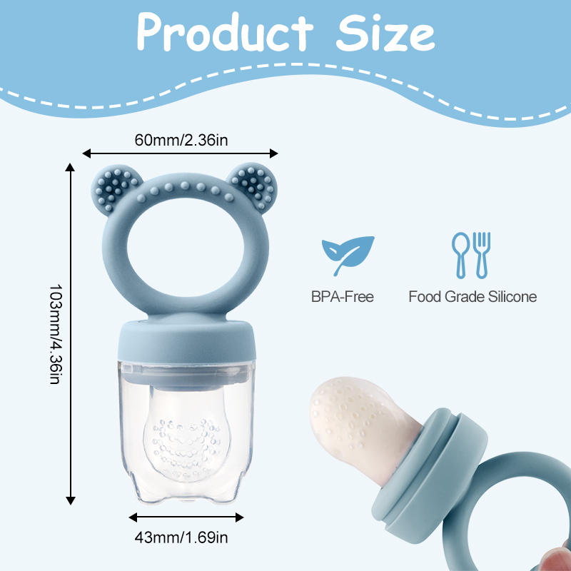 Pengumpan Buah Bayi Bentuk Ber - Baby Food Guide ulasan dan harga