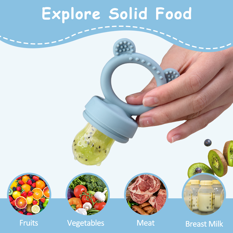 Pengumpan Buah Bayi Bentuk Ber - Baby Food Guide ulasan dan harga