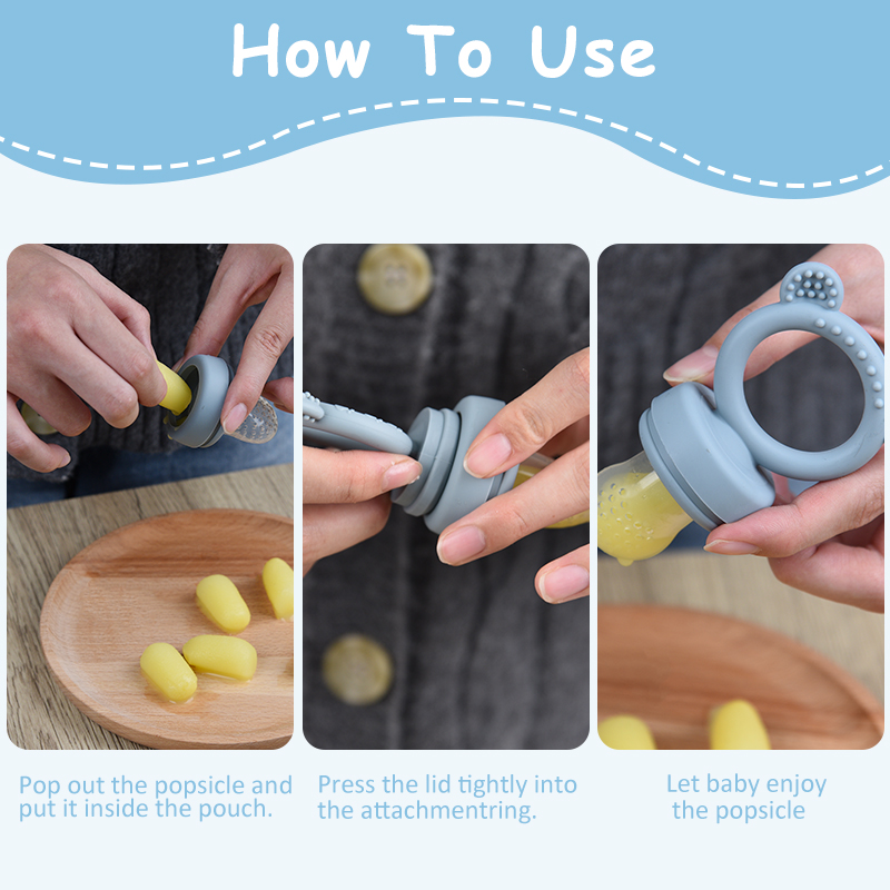 Pengumpan Buah Bayi Bentuk Ber - Baby Food Guide ulasan dan harga