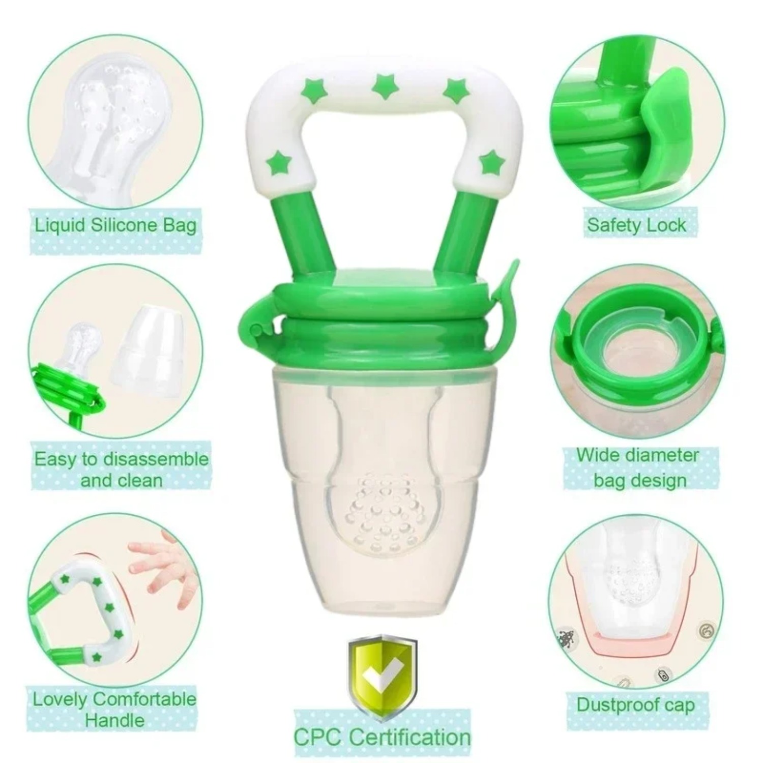 Pengumpan Makanan Buah Bayi/Pe - Baby Food Guide ulasan dan harga