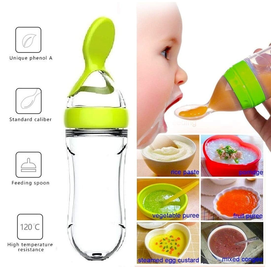 Botol pemberi makan bayi, boto - Baby Food Guide ulasan dan harga