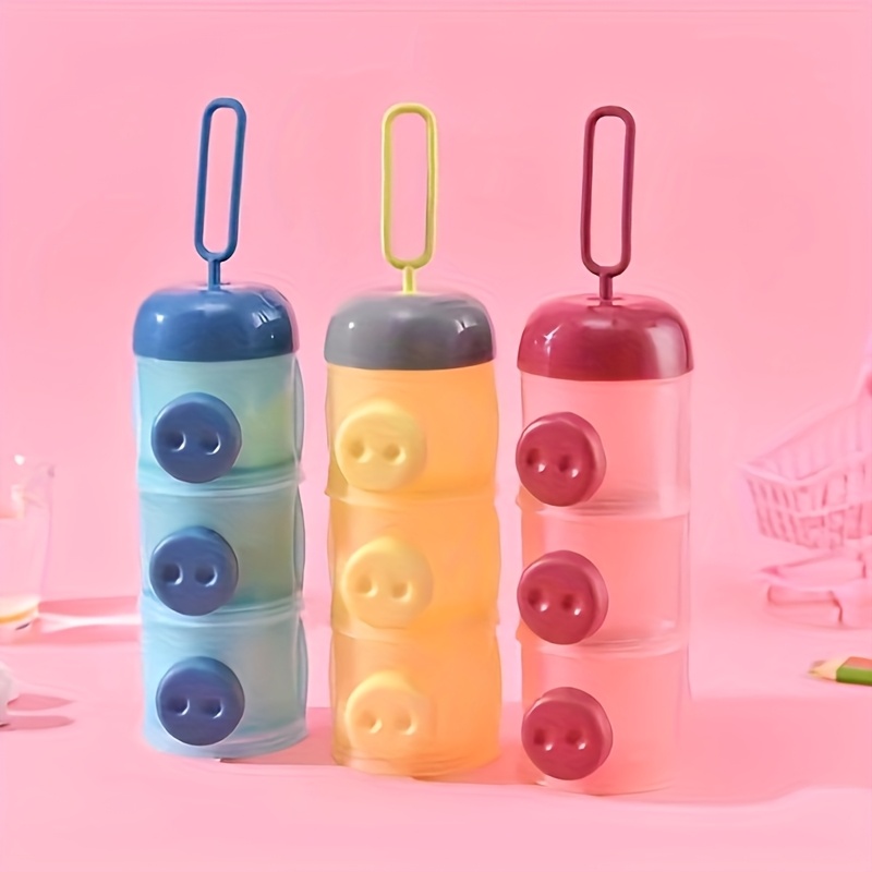 Kotak penyimpanan 3 lapis, kom - Baby Food For Travelling ulasan dan harga