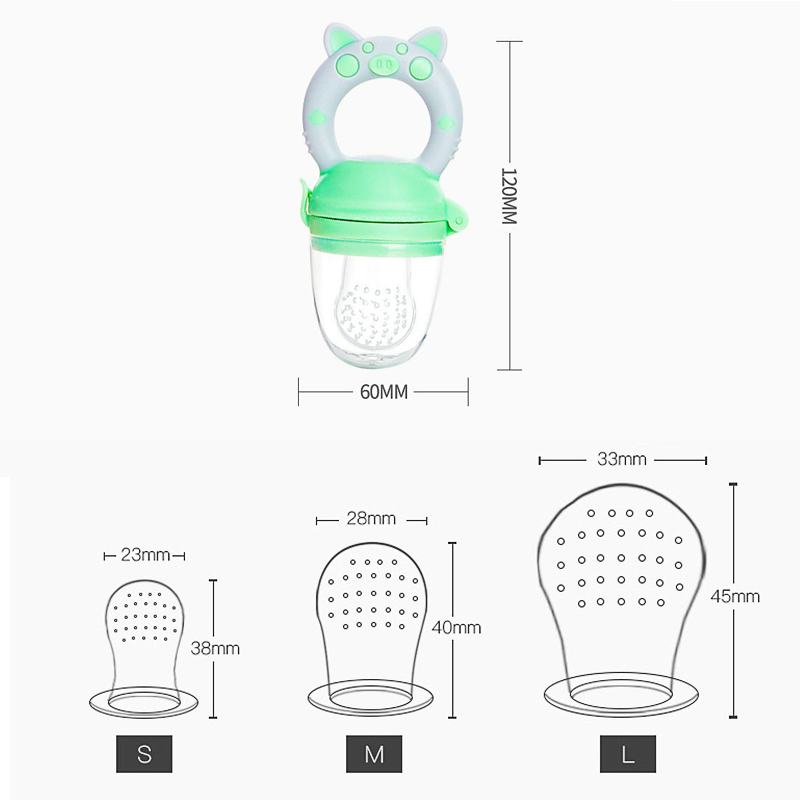 4pcs/set Alat Makan Buah & Say - Baby Food Nutrition ulasan dan harga