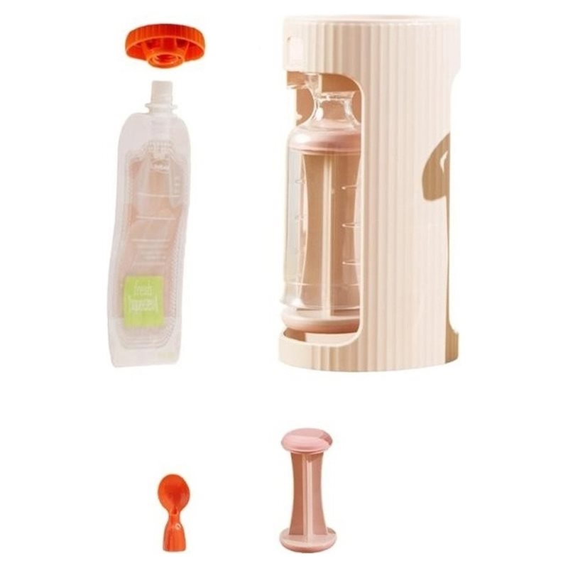WOWFU-1Set Set Dispenser Makan - Baby Food Reusable Pouches ulasan dan harga
