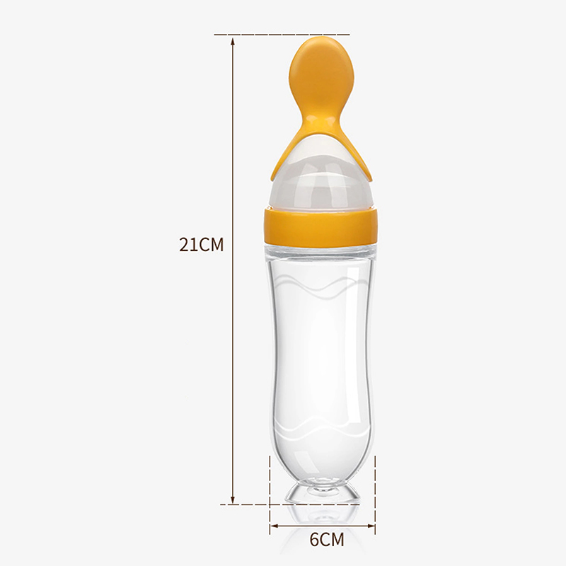 Meremas botol makan silikon la - Baby Food Guide ulasan dan harga