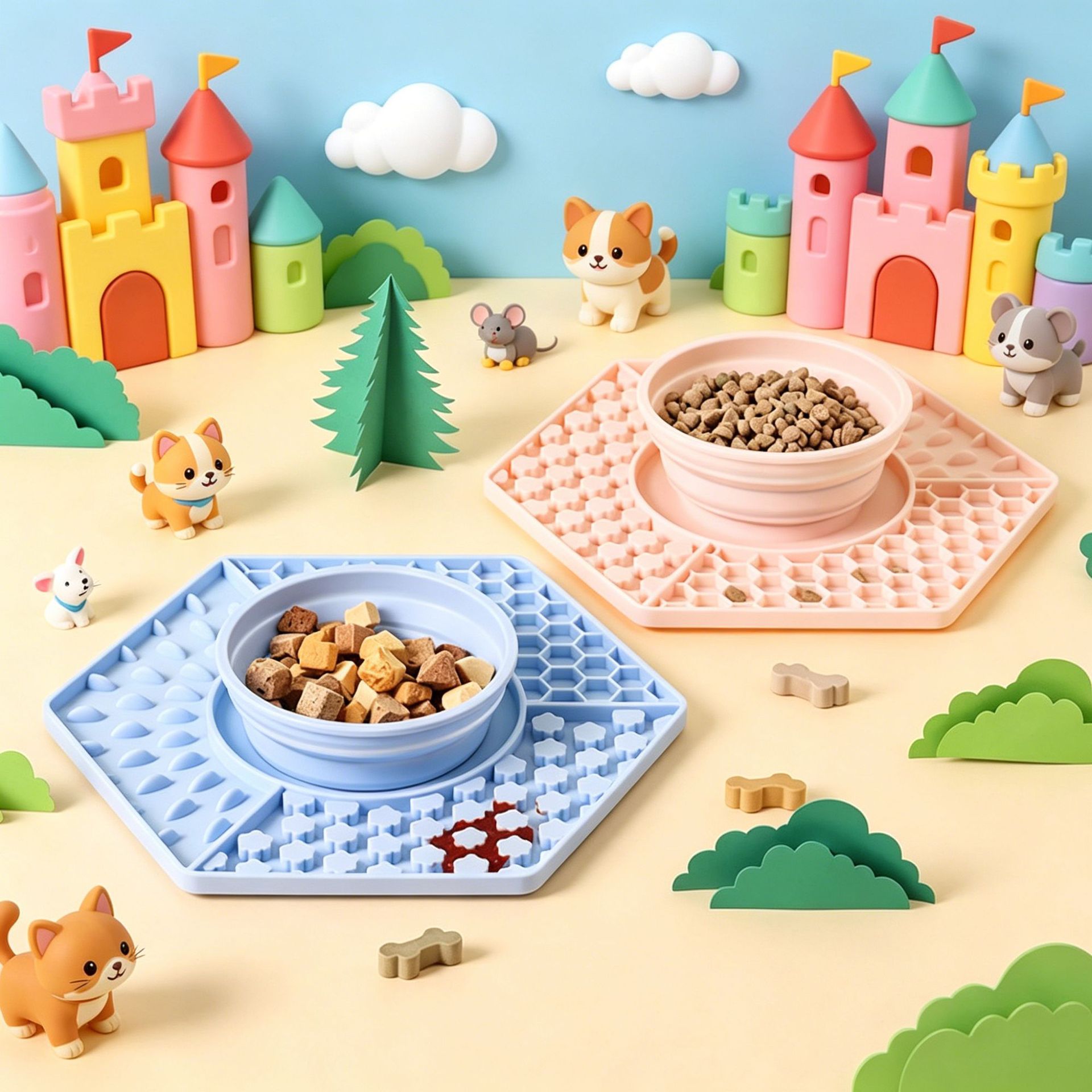 Alas Jilat Dua-dalam-Satu - Ma - Baby Food Cat ulasan dan harga