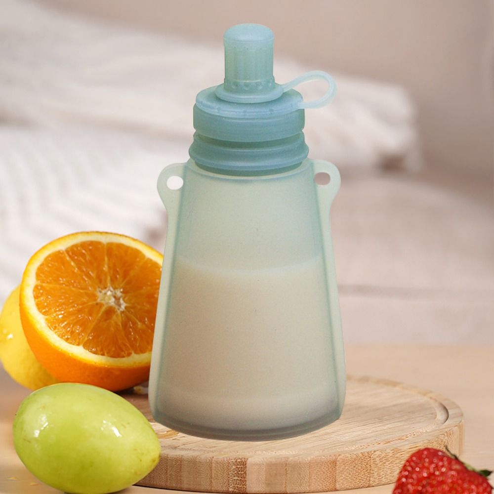 Kantong Makanan Bayi Silikon B - Baby Food Reusable Pouches ulasan dan harga