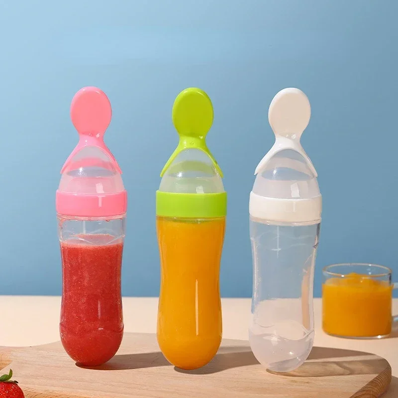Aman botol pemberi makan bayi, - Baby Food Guide ulasan dan harga