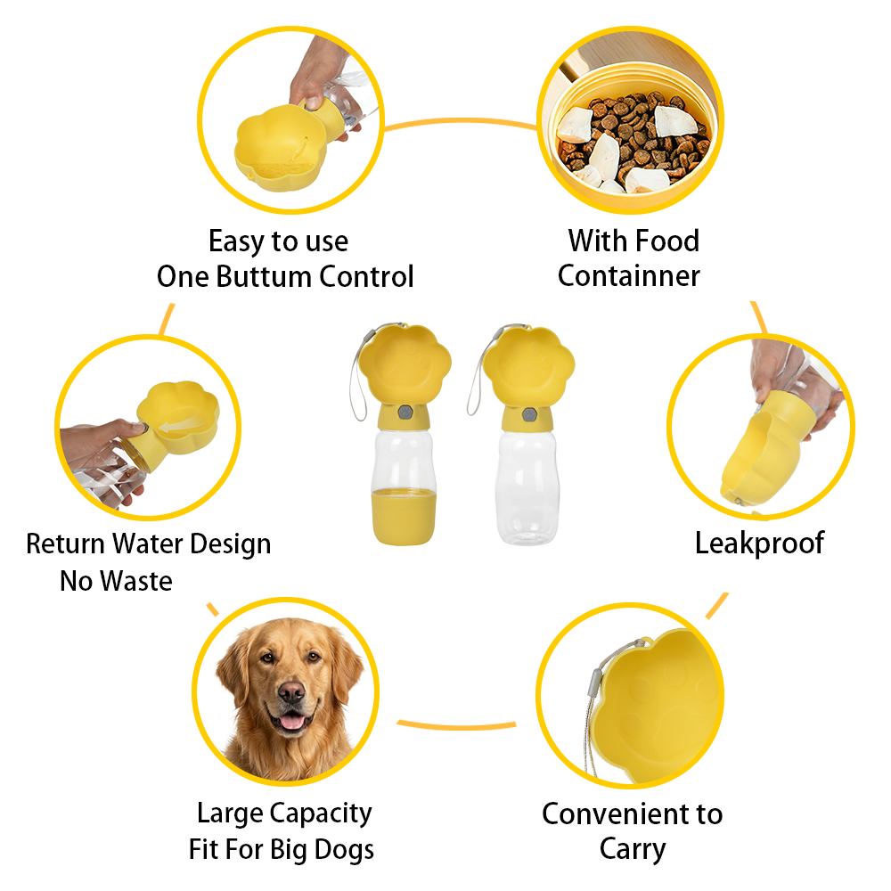 Botol Air Anjing 2 in 1 dengan - Baby Food Cat ulasan dan harga